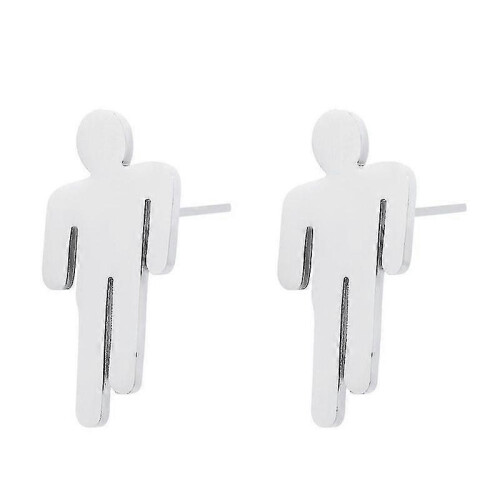 Silver Earring Women Unique Earrings (1 Pair)