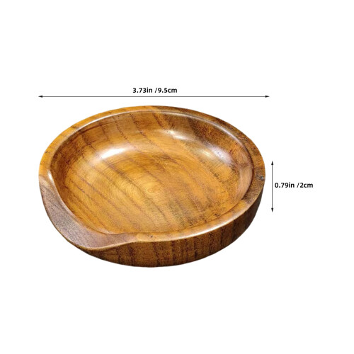 2Pcs Wooden Spoon Holder for Kitchen Rustic Multi-Use Utensil Rest 1