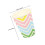 24Pcs Decorative Wave Pattern Paper Cups for Parties and Beverages 2