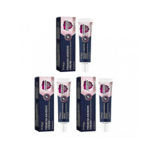 3pcs Secure Waterproof Denture Adhesive,Extra Strong Hold for Upper,Lower or Partials