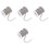 4M Métallique Argentée Pour Bracelet Accessoires DIY 2