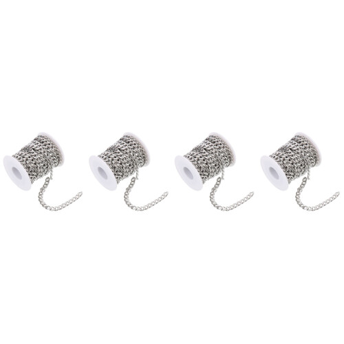 4M Métallique Argentée Pour Bracelet Accessoires DIY 2