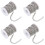 4M Métallique Argentée Pour Bracelet Accessoires DIY 4