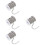 4M Métallique Argentée Pour Bracelet Accessoires DIY 6