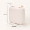 Kompakte Schmuck-Organizer-Box, mehrschichtiges Design,-Beige 3