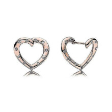 (PAE206) Women Earring Girl Stud Ear Drop 925 Sterling Silver Popular Tiara Wishbone Love Knot Heart Shooting,zxl