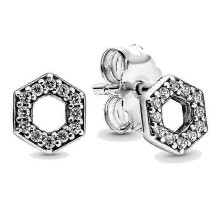 (PAE191) Women Earring Girl Stud Ear Drop 925 Sterling Silver Popular Tiara Wishbone Love Knot Heart Shooting,zxl