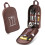 Portable outdoor camping kitchenware and picnic tableware (coffee color) 2