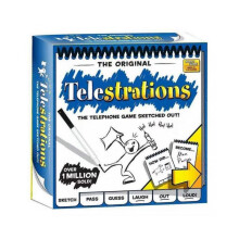 Telestrations 4-8 Players Board Game - Fun Hilarious Drawing & Guessing Party Game for Kids Adults