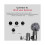 3 in 1 Wireless Lavalier Microphones compatible IPhone, Android, Camera, USB-C Microphone, Mini Micr 4