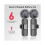3 in 1 Wireless Lavalier Microphones compatible IPhone, Android, Camera, USB-C Microphone, Mini Micr 5