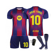 (#2 GUBARSI, L) (#10 LAMINE YAMAL, 28#) 25-26 Barcelona Home Champions League Numbers (Yellow) Football Jersey for Kids and Adults