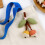 Sustainable Cloth Fruit Pin Nature Themed Accessory-Apricot 7