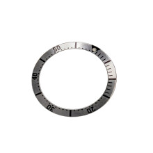 Stylish Modern Ceramic Aluminum Bezel for Dive Watches-Silver