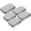 Silver Tinplate Storage Box 5 pcs 1