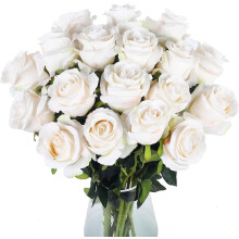 10 roses noires réalistes en soie avec tiges