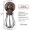 2-Pack Industrial Wall Light E27 Shade Cage Pendant Lamp Vintage Ceiling Light Indoor 3