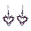Boucles d'oreilles Punk en forme de petit cœur, Design-2 1