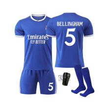 (#5 BELLINGHAM, 28#) (#5 BELLINGHAM, 26#) "25-26 Real Madrid's second away game Football Jersey for Kids and Adults "