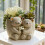 Reusable Silicone Flower Vase Mould Featuring Adorable Bear 6