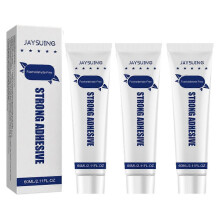 3pcs All-purpose Glue Quick Drying Glue Strong Adhesive Sealant Fix Glue Nail Free Adhesive for Plastic Glass Metal Ceramic