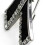Elegante Kristall-Akzent-Band-Design-Brosche,-1 5