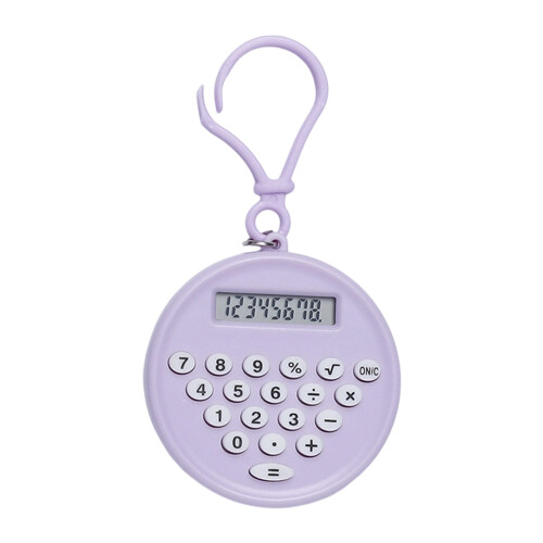Convenient Keychain Calculator With Large Display Simple Math-P