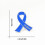 Trendy Hope Alphabets Ribbon Pin Crafted in Rustproof-Blue 4