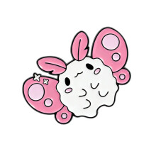 Blue Pink Bat Rabbits Enamel Pin Adorable Jewelry Gift-QHXZ5654