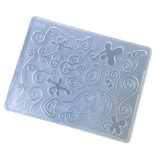 Irregular Line Shape Silicone Mold Crafting Moulds for Resin