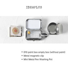 (A07) Mini Portable Paint Box Watercolor Paint Dispenser Set Travel Watercolour Paint Set 10/16 Grids Watercolor Palette Empty Box