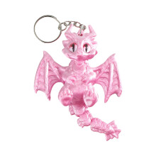 Gedetailleerde 3D-geprinte Western-Roze en wit