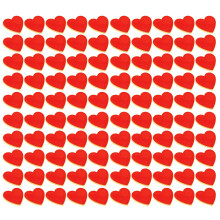 Modieuze hartvormige pin van 2,5 cm met comfortabele-Goud 100