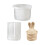 Rabbits Ear Shape Silicone Mold Storage Box Moulds for-1 set 1