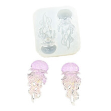 Petits accessoires en forme de méduse, moules d'artisanat,
