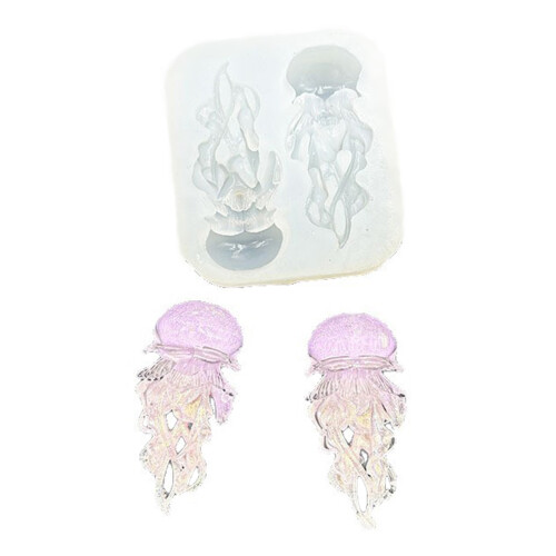 Petits accessoires en forme de méduse, moules d'artisanat,