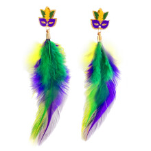 Colorful Acrylic Drop Earrings Stylish Jewelry Perfect For-9
