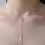 Accessoire de collier de tennis miniature tendance pour-Argent 2 5