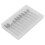 10 Pieces Tungsten Carbide Single Cut Rotary Burr SET 1/8" 1