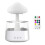 (450ML, White with Remote) 2 in 1 Clouds Rain Humidifier Multifunctional Low Noise USB Diffuser for Living Room 1