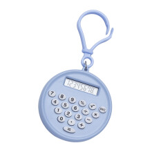 Tiny Quiet ABS Calculator For Easy-Macaron light blue