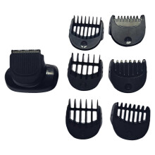 Beard Trimmer Attachment for Braun 05-BT, 06-BDT, 02-PT Electric Razors, 1/2/3/5/7/9mm Replacement Comb
