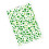 Colorful Holiday Water Transfer Decals Marking-  612 1