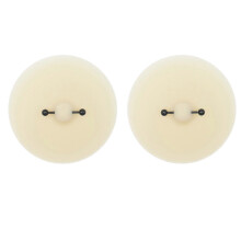 (Style 37) Soft Silicone Breast Pasties for Women, 2pcs Reusable Invisible Sticky Bra, Strapless Push Up Nipple Covers for Club Party, Style 9