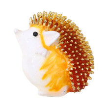 Einzigartige Brosche mit Tiermotiv für Modeliebhaber,-Orange