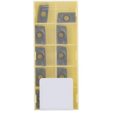 10Pcs CNC Lathe Carbide Insert Accuracy Blade for Metal Cutting APMT1605PEER?XM LF6018 1.8cm