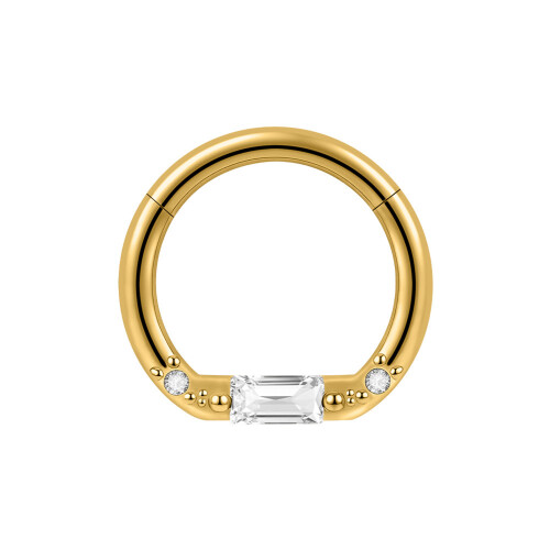 Multifunctional Nose Ring Seamless Design Comfortable-1 Gold