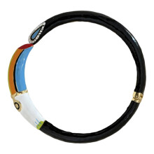 Zarte handgefertigte Halsband-Brosche mit-Kragen