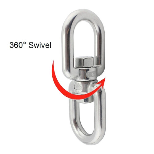 5mm 304 Stainless Steel Universal Rotating Ring 2