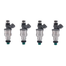 4Pcs Fuel Injector Fuel Injector Automotive for 1.6L 1.8L 4CYL 1955002040 195500-2040